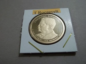 Moneta Dollaro Presidenziale "S" Proof T. Roosevelt da Proof Set (PP26) - Foto 1 di 1