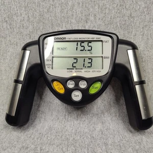 Omron HBF-306C Fat Loss BMI Monitor Tracker Nero Testato Funzionante - Foto 1 di 7