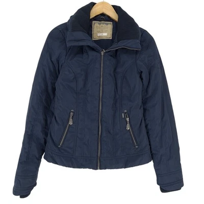 Dreimaster Lässige Jacke Damen Blau Sw9 Größe S - Bild 1 von 4