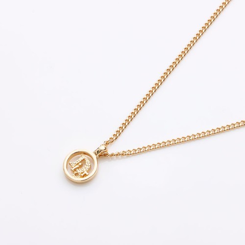 Collana rotonda con logo Christian Dior oro WS11314