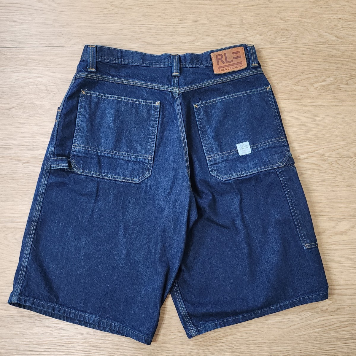 90's Ralph Lauren ラルフローレン Jorts バギー Vintage 90s Polo Ralph Lauren Baggy Blue Denim Shorts Jorts