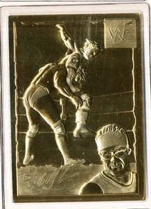DANBURY COMO NUEVO ORO 22KT WWF FEDERACIÓN MUNDIAL DE LUCHA LIBRE B. A. Billy Gunn #5 - Imagen 1 de 1