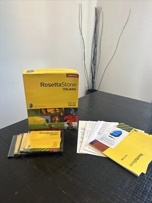 Rosetta Stone Italiano Level 1&2 With Product Key Included - Image 1 of 4