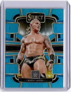Randy Orton 2024 Panini Select Light Blue Prizm #16 WWE Smackdown #035/249 - Foto 1 di 2