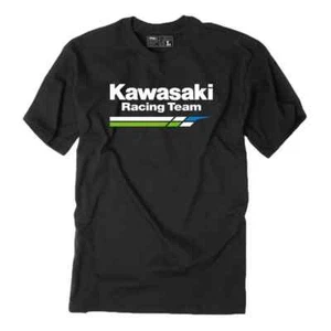 Factory Effex Kawasaki Racing Black T-Shirt Tee Adult MEDIUM - Picture 1 of 1