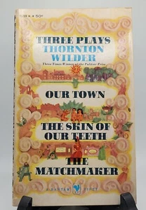 Thornton Wilder Plays ~ Our Town ~ The Skin of our Teeth ~ The Matchmaker ~ 1958 - Foto 1 di 6