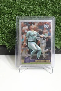 TINO MARTINEZ 1996 TOPPS RIFRATTORE CROMATO *SR #48 - Foto 1 di 4