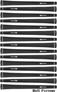 Fifteen (15) Karma Velvet Standard Black Golf Grips-Velour Men's Grip-48 grams - Picture 1 of 2