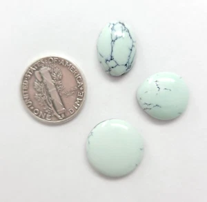 Natural Emerald Basin Variscite Lot Mint Green Cabochon Free Form 15 Carats - Picture 1 of 5