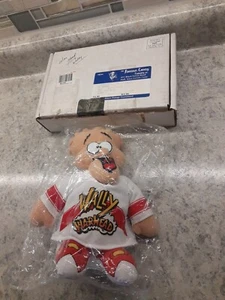 1995 New Wally Warhead Plush 9" The Foreign Candy Company Hull IA w/Box & Letter - Picture 1 of 5