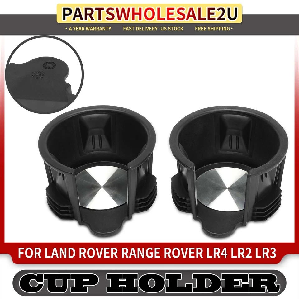 2x Inserto portavasos consola central delantera para Land Rover Defender 110 20-22 Foto 1 de 4