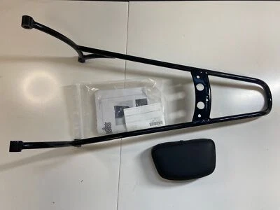 Burly Brand B13-1503B Tall Sissy Bar for Harley-Davidson - Black - 20 Inch - Image 1 of 4