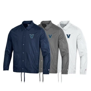 Giacca Villanova Wildcats NCAA Uomo Champion Classic Coaches Collezione - Foto 1 di 13