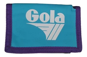 NIÑAS MUJERES GOLA CARTERA RETRO NAILON CON CREMALLERA BOLSILLO MONEDERO-AZUL/AZUL MARINO/DAMSON - Imagen 1 de 3