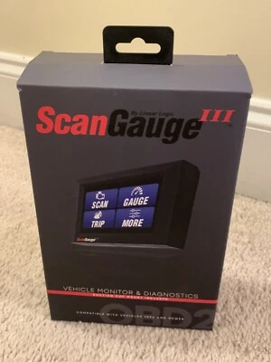 BRAND NEW SEALED SCANGAUGE 3 III OBD2 Gauge Engine Monitor Scanner Trip Computer Foto 1 de 4