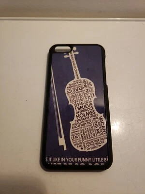 Sherlock Holmes Violin Case For iPhone 5c used                           ***E*** Foto 1 de 4