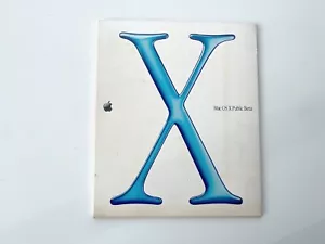 Apple Mac OS X Public Beta (2000) - Rare & Vintage - (French) - Tested - Imagen 1 de 23