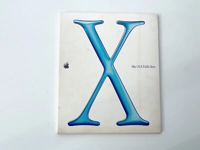 Apple Mac OS X Public Beta (2000) - Rare & Vintage - (French) - Tested - Photo 1/4