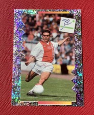 1995 PANINI VOETBAL 96 MARC OVERMARS FOIL FOOTBALL STICKER #32 AJAX