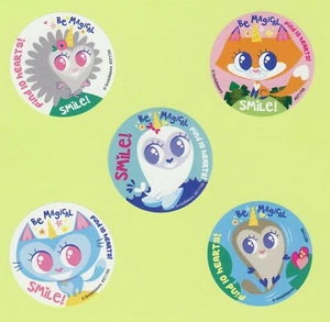15 Find the Hearts Animals - Large Stickers - Party Favors - Rewards - Picture 1 of 1
