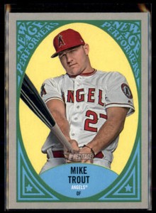 2019 Topps Heritage #NAP-13 Mike Trout New Age Performers