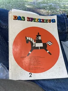 1963 Das Toy German Toy Catalog & Exhibition Booklet - Foto 1 di 7