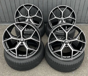 Llantas de aluminio 21 pulgadas MM08 para VW ID4 Pro GTX Pure ID5 VW Tiguan R-Line R Allspace - Imagen 1 de 2