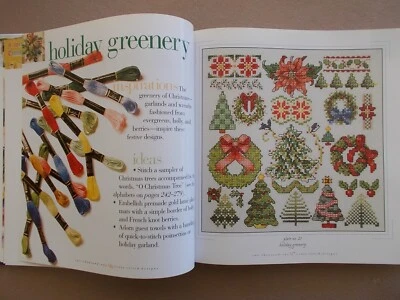 BH&G~2001 Cross Stitch Designs~335pp Quarto HBWC~Patterns~Charts - image 1 of 4