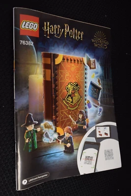 LEGO 76382 Harry Potter: Wizarding World Transfiguration Class INSTRUCTIONS ONLY - Image 1 of 3