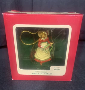 ✨Gipfel Erbstück Ornament Holly Hobbie Christmas At Heart 1990 Neu Originalverpackt✨ - Bild 1 von 8