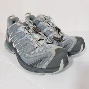 Salomon Trainers Sneakers Trainers XA Pro 3D Grey Contagrip Sole Ortholite  7 - Picture 1 of 12