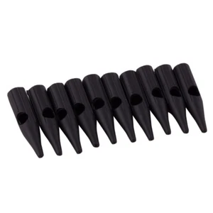 100pcs Sterilized Permanent Makeup Eyebrow Needle Caps Plastic Nozzle Tips 1R-3R - Picture 1 of 20