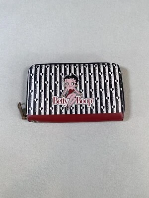 Бумажник с ремешком на молнии Betty Boop Hearts - Изображение 1 из 4