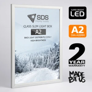 A2 Snap Frame Light Box | Light Up Poster Frame - Picture 1 of 6