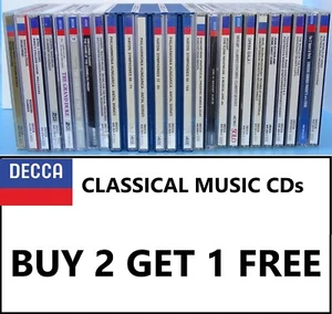Decca / London Classical Music CDs - Choose Your Title - Buy 2 Get 1 Free - Picture 1 of 138