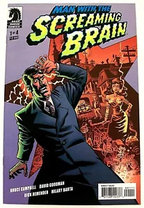 "MAN WITH THE SCREAMING BRAIN" Issue # 1 of 4 (April, 2005, Dark Horse Comics) - Picture 1 of 1