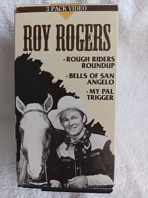 1946 VHS ROY ROGERS BOX SET OF 3 MOVIES - Image 1 of 3
