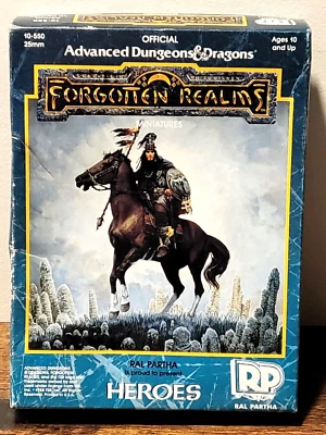 Vintage Advanced D&D Forgotten Realms Miniatures 25mm Heros 10-550 - Image 1 of 4