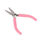 Hand Tools Flat Nose Pliers with Rubber Tips for Jewelry Making