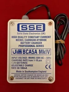 JIM BCA5A Mk4 Konstantstrom Ladegerät für CB-Amateurscanner 1-10 AA Batterien - Bild 1 von 6