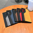 Case For Samsung S24 Ultra S23 S22 S21 Shockproof Luxury Leather Hybrid Cover