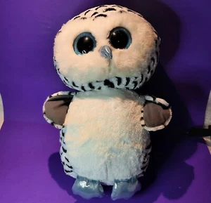 TY Beanie Boos Lucy die 16 Zoll Schneeeule Gerechtigkeit exklusives Plüschtier Stofftier  - Bild 1 von 7
