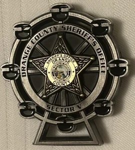 Official Orange County Sheriff Police Orlando Eye Florida FL Challenge Coin - Picture 1 of 2