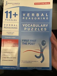 11+ Puzzles Vocabulary Puzzles Book 1 by Not Available (Paperback, 2017) - Picture 1 of 1