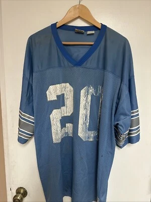 Camiseta deportiva vintage Barry Sanders Starter 54 XXL Detroit Lions NFL ropa deportiva Foto 1 de 4