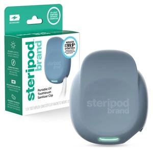 Brand Portable UV Toothbrush Sanitizer Clip, Reduces Harmful Microorganisms, ... - Picture 1 of 8
