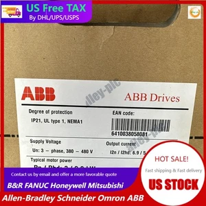 ABB DRIVE INVERTER ACS550-01-06A9-4. 2.2KW brand new (REFB1S1) No Keypad - Picture 1 of 3