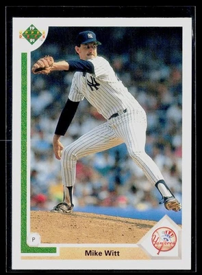 Mike Witt 1991 Upper Deck #429 New York Yankees - Image 1 of 2