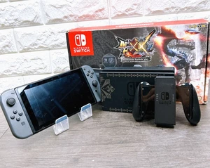 Nintendo Switch Monster Hunter Double Cross Edition Tested w/ Box No Software - Picture 1 of 14