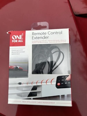 NEW One For All IR Remote Control Extender URC 1000 4 AV Devices - Image 1 of 4